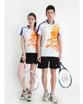 China Breathable Quick Dry Badminton Wear Sets Men Women Tennis Clothing Short Skirt T-shirts Tennis Wear Sets for sale