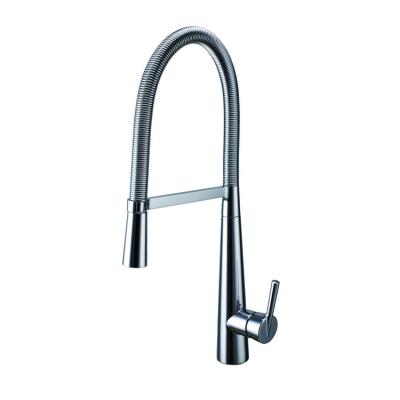 China Sense Faucets Spring Kitchen Faucet Hot And Cold Rotatable Telescopic Pull Down Sink Faucet Basin Vegetable Faucet for sale