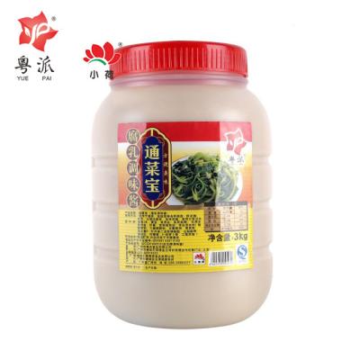 China Factory Price Vegetable Delicious Sauce For Restaurant 3kg HACCP Certificated High Quality ISO22000 Fermented Bean Curd Sauce for sale