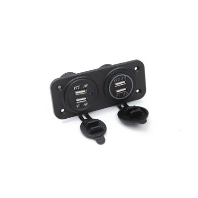 China Cars Waterproof Power Plug Adapter Car Cigarette Lighter Plug Car Sockets for sale