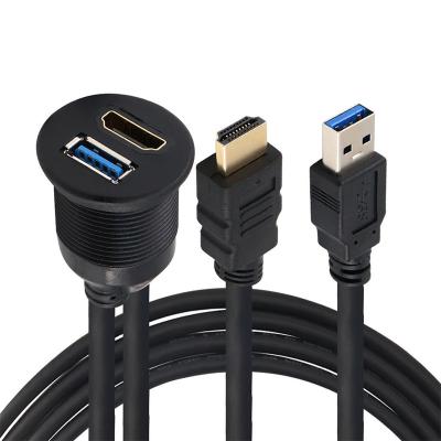 China Custom professional oem pc hd mi cable to usb female av for wholesales for sale