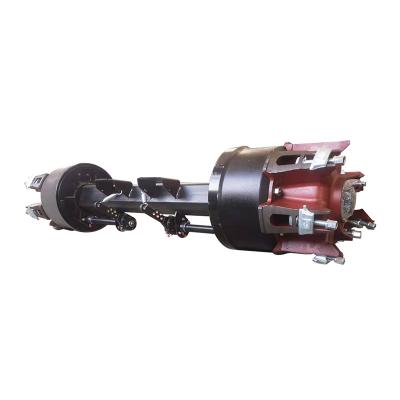 China Trailer Parts Factory Supply Low Price Truck Trailer Parts 12-18ton Spoke Axle Spider Axle Trailer Axles for sale