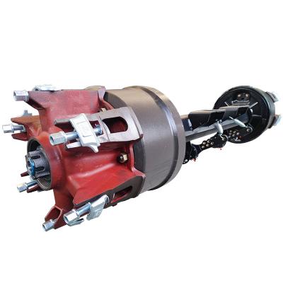 China High quality chinese direct selling trailer parts 12-18ton spoke axle for semi trailer parts for sale for sale