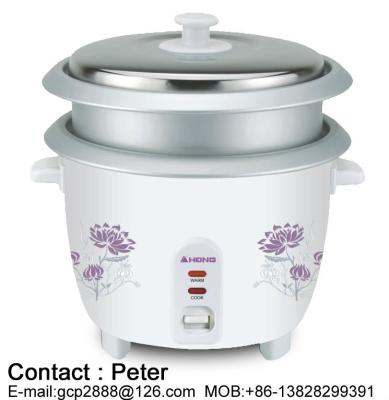 China Commercial Household Use Food Steamer 700W 1.8L Drum Rice Cooker for sale