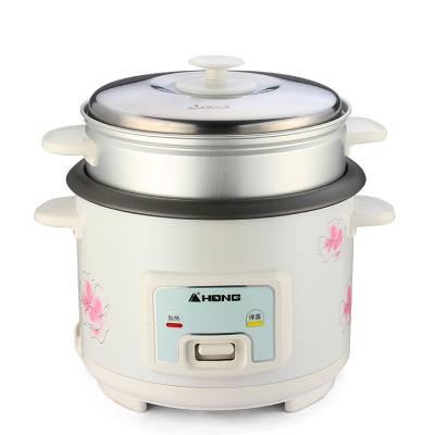 China Household Stick Non Coating Inner Pot 1000W 2.8L Cylinder Electric Rice Cooker for sale