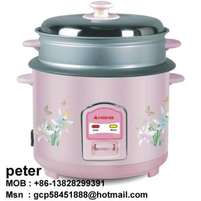 China Full Body Household 700W Large Printing Flower 1.8L Rice Cooker for sale