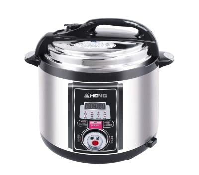 China Cooking Time Presetting Stainless Steel Electric Pressure Cooker, Micro Computer Control for sale