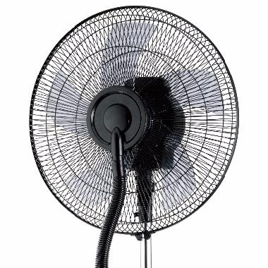 China Plastic GS, CE, CB Standard, Single Three PP Fan Blade With Fastener Diamond Mesh No Net Ring Fog Fan for sale