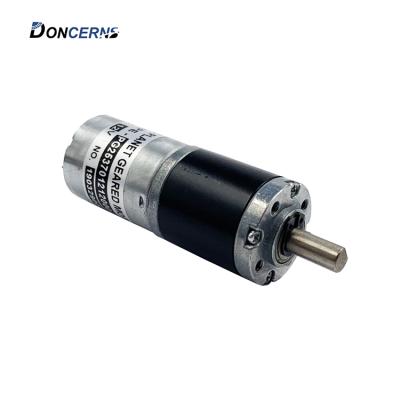 China 370 gearbox motor 12V 24V dc 1N.m low rpm waterproof 25mm planetary motor for pump for sale