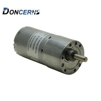 China DC 24V 12V Garge Door Motor Small DC Brushless Electric Low Speed ​​Motor Waterproof Micro Gear Automatic Door Motor for sale