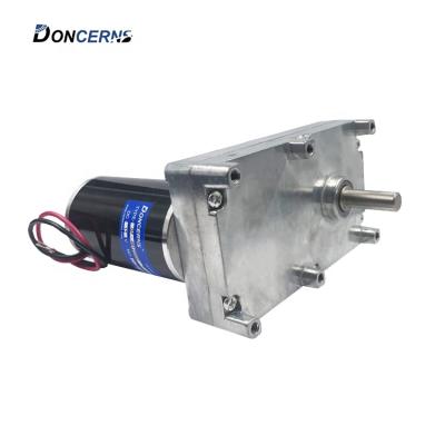 China 120x70mm Waterproof DC Gear Motor 10N.m High Torque 35W Customized For BBQ Machine for sale