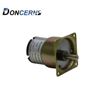 China Waterproof DC FM-33 Micro Gear Motor Gearbox High Torque 50rpm 5W 10W 5kgf.cm Electric Motor For Coffee Machine for sale