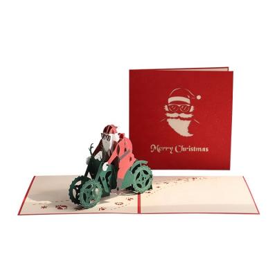 China Funny Europe Christmas Gift Voucher Greeting Bulk Christmas Cards With Envelopes for sale