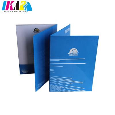 China Eco-friendly Custom Design And Printing Product Display Presentation Folder for sale