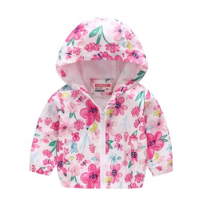 China Factory Price Breathable Children Kids Clothes Coat Outdoor Sports College Letterman Hooded Jackets in Pale Pink for sale