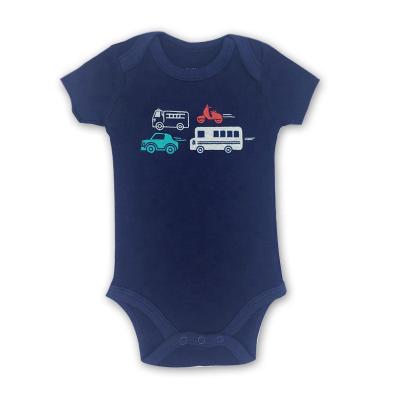 China Breathble Redkite New Style Cozy Cotton Short Sleeve Romper Baby Boy 100% Short Bodysuits for sale