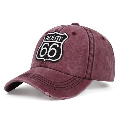 China Wholesale Washed COMMON Cotton Baseball Cap Embroidery Logo Actions Baseball Cap for sale