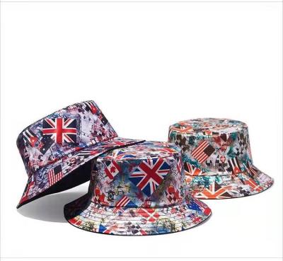 China Custom 100% Custom Character Order Bandana Bucket Hat Cotton Bucket Hat Parasol Bucket Hat for sale