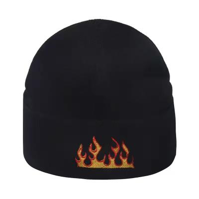 China COMMON fashion ready to ship custom logo beanie 100%acrylic winter hats for sale