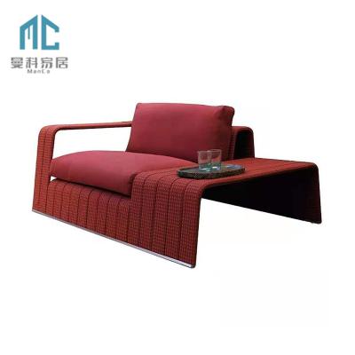 China Modern Fashionable Outdoor Furniture Garden Rattan Sofa Set Outdoor Rattan Garden Sofa Set Furniture Outdoor Rattan Sofa for sale