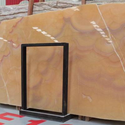 China Modern China Honey Onyx Marble Stone Natural Orange For Sale for sale