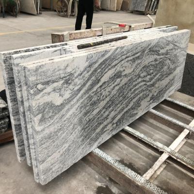 China Viscount 2cm Thick Modern White Granite Slabs For Commercial Building for sale