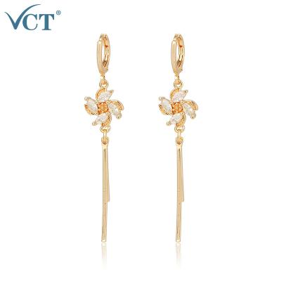 China Fashion hollow drop earrings conform fashion earring gold earrings female jewelr for sale