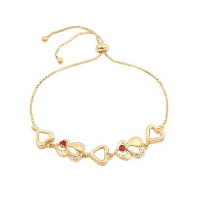 China CLASSIC Gold Bracelet Women , Gold Plated Fashion Women Charm Bracelet for sale