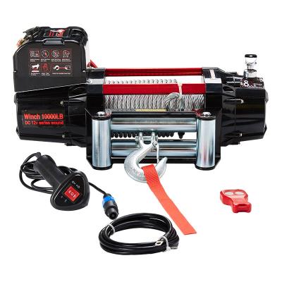 China TOP SELLING jeep 4WD 12V/24V FAST SHIP ELECTRIC WINCH 10000LB for JEEP for sale