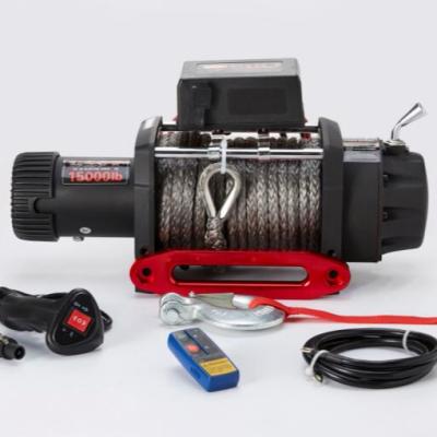 China AUTOMATIC 15000lbs Truck Electric Winches For 4x4 Jeep for sale