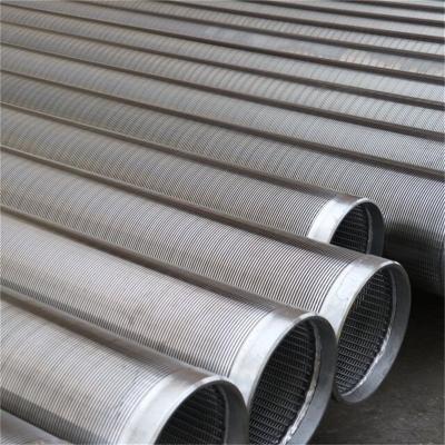 China Stores SS 304 316 Johnson Water Well Filter Pipe, Wedge Wire Screen, Building Material Wire Wrapped Well Johnson Screen For Drilling for sale