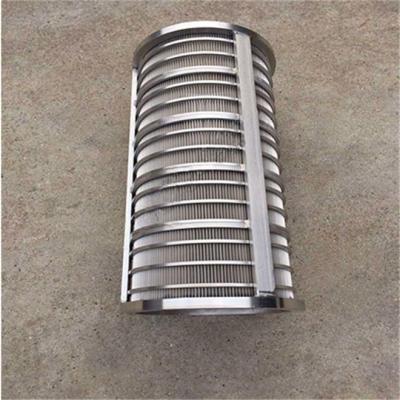 China Building Material Shops Johnson Type Wedge Wire Cylinder Screen Mesh Used For Pipeline Filtration In Petrochemical Industry And Oil Field for sale