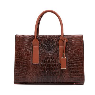 China Fashion 2022 Wholesale Crocodile Print Popular Retro Bags Bags Turkey Luxury Handbags Wholesale Women Handbags for sale