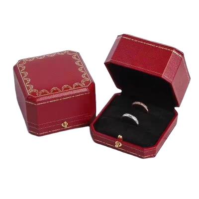 China Luxury Design Brand Jewelry Ring Box Bracelet Necklace Packaging Box Wedding Birthday Gift Box for sale