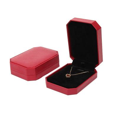 China 2020 New Popular Wholesale Hexagon Plastic High Quality Cheap Jewelry Boxes For Ring Necklace for sale