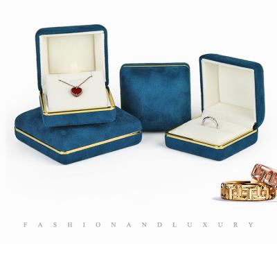 China Jewelry Private Label Jewelry Box Bracelet Packaging Box With Custom Logo Ring Necklace Box for sale