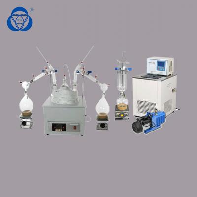 China Molecular Still Glass Short Path Distillation Kit Essential Oil Extraction Equipment for sale