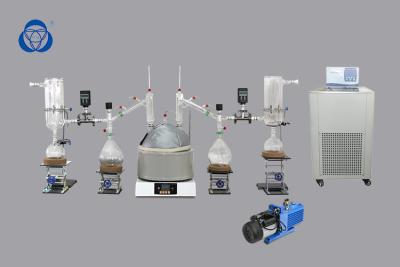 China Stock Available SJ-150 Industrial short path molecular distillation for high purity hemp oil for sale