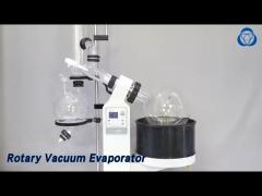 Lightweight Rotary Vacuum Evaporator 220V 50Hz 0.098mpa Stainless Steel