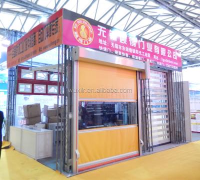 China Industrial Plastic Rolling Type High Speed ​​Door PVC Door Wuxi Fast Rolling Zipper Fast Rolling Door for sale