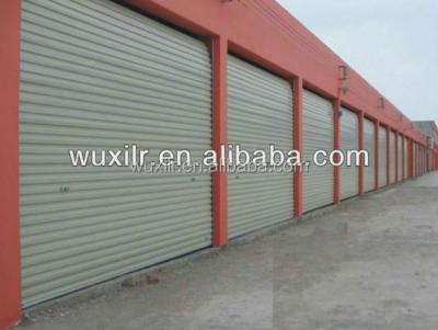 China Automatic Electric Control Insulation Roller Shutter Door / Garage Door for sale