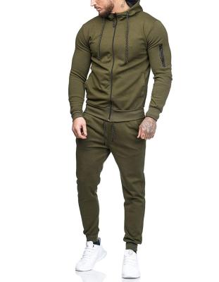 China Custom Mens Hoodie Suit Set Street Hip Hop Breathable Sweatshirts Suits For Men Casual Empty Sweat Suit for sale