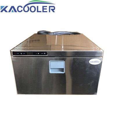 China Integrated Drawer Fridge Boat Marine Yacht Cruise Ship DC 12V 24V Fridge Supplier for sale