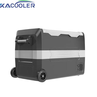 China Affordable Single Bin Kacooler Portable Camping Fridge Or Double Well Choice Fridge Supplier for sale