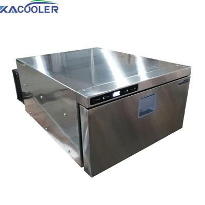 China Drawer Refrigerator Emark Approval Integrated Camper Van Drawer System Vehicle Refrigerator for sale