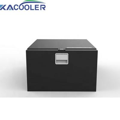 China Portable Boat Mini Fridge Drawer Caravan Fridge Compressor 12V Built-in Drawer Refrigerator Camping Fridge for sale