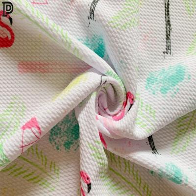 China Environmentally Friendly Customized Digital Printed Bullet Fabric Sustainable With 4 Way Stretch For Bows for sale