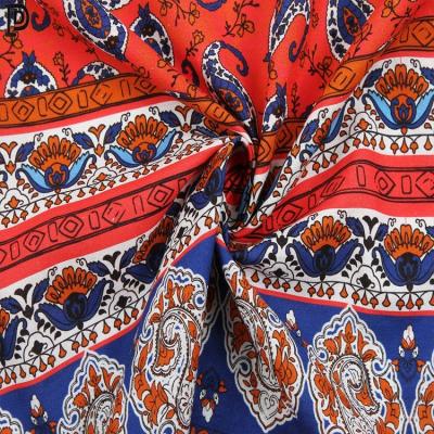 China Chinese National Digital Printed Fabric Textile Ramie Cotton Digital Printed Fabric for sale