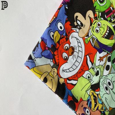 China 95 5 By 32S Cotton Lycra Fabric Breathable Custom Printed Digital Printed Knitted Fabric for sale