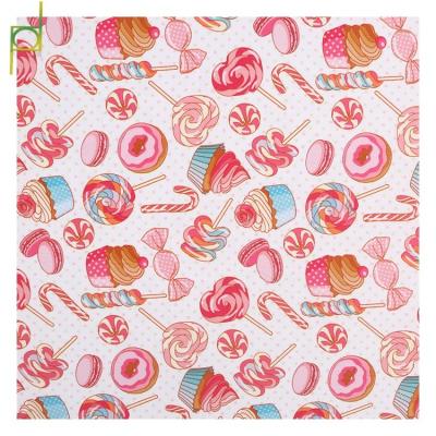 China Factory price viable hot sale in knitted digital printed double brushed polyester fabric for sale